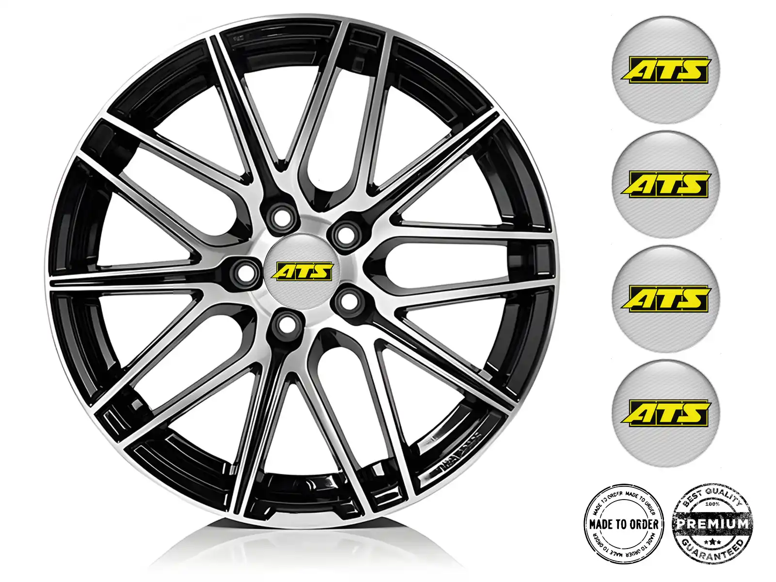 ATS Stickers Dome Edition Resin Emblem Labels